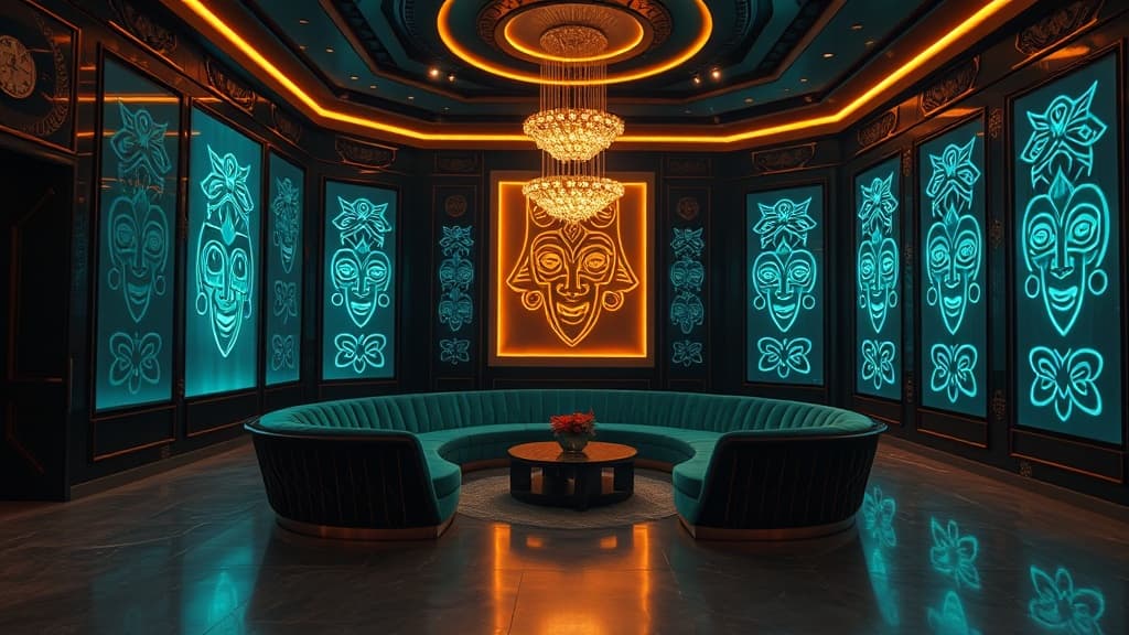 Afrofuturist Deco style guide thumbnail