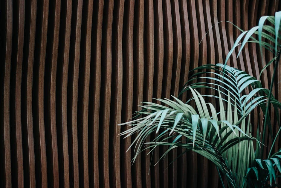 Biophilic Deco visual inspiration with lush greenery