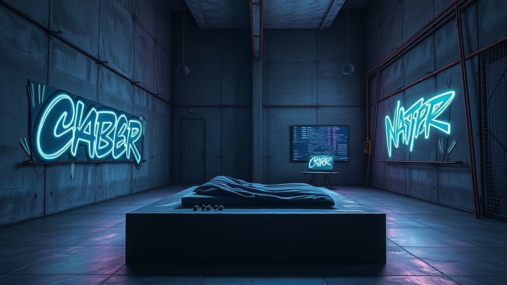 Cyberpunk Brutalism style guide thumbnail