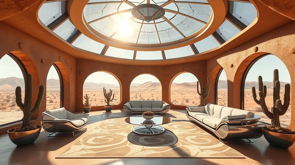Desert Deco Futurism style guide thumbnail