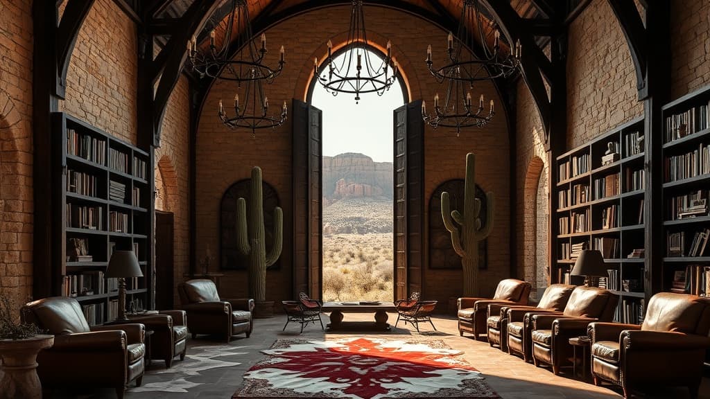 Desert Western Gothic style guide thumbnail