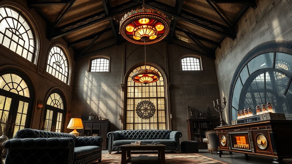 Dieselpunk Deco Glamour style guide thumbnail