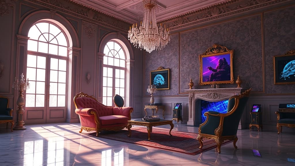 Romantic Regency Cyber style guide thumbnail