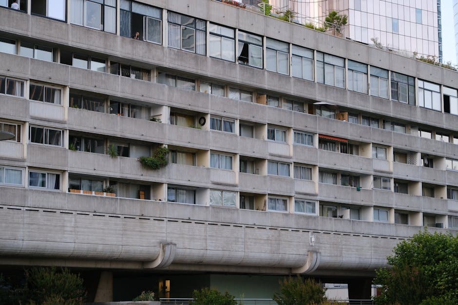 Brutalist Modern Tropical Architecture architecture example featuring bamboo