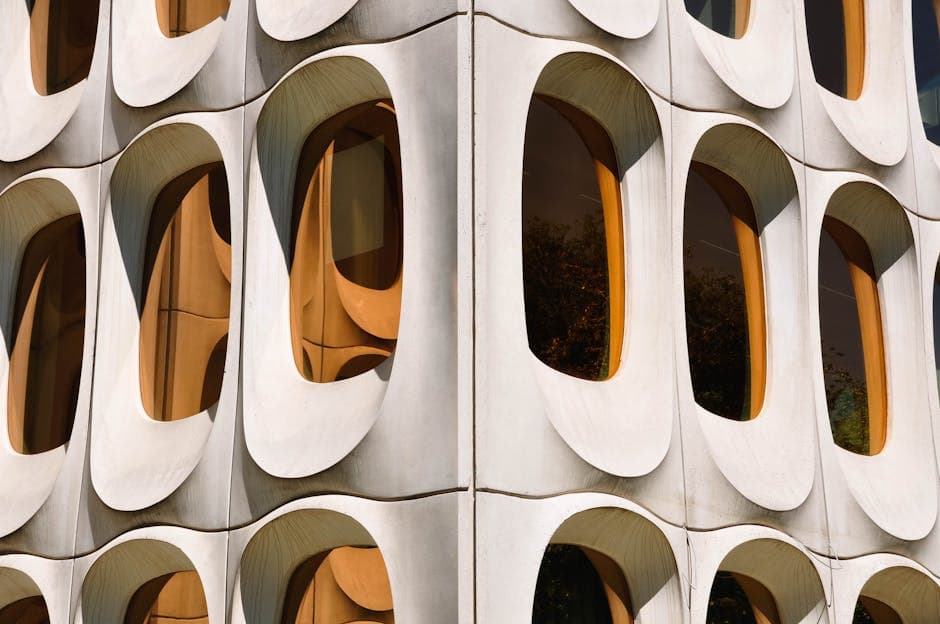 Brutalist Vernacular Architecture moodboard image showing exposed structure