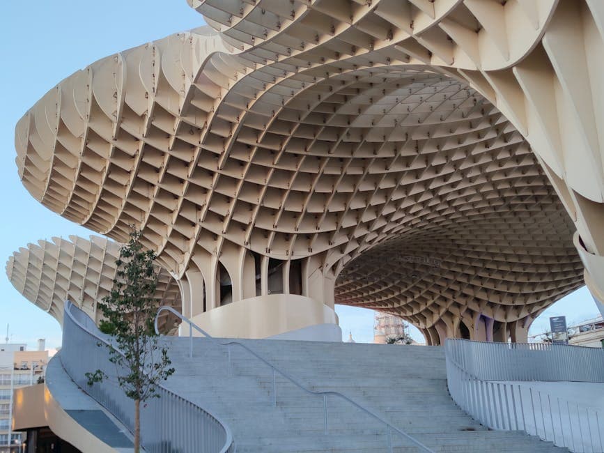 Parametric Vernacular Architecture visual inspiration with complex geometric