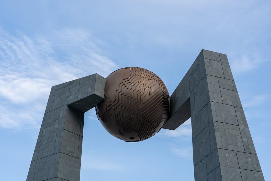 Sculptural Organic Architecture architecture example featuring clay