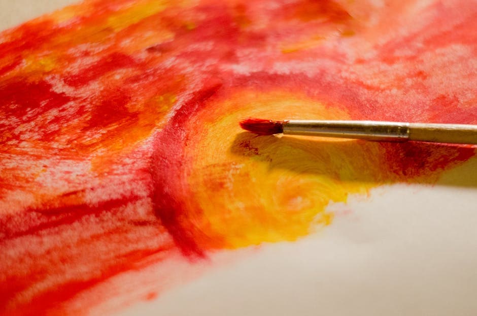Digital Impressionism moodboard image showing impasto (digital)