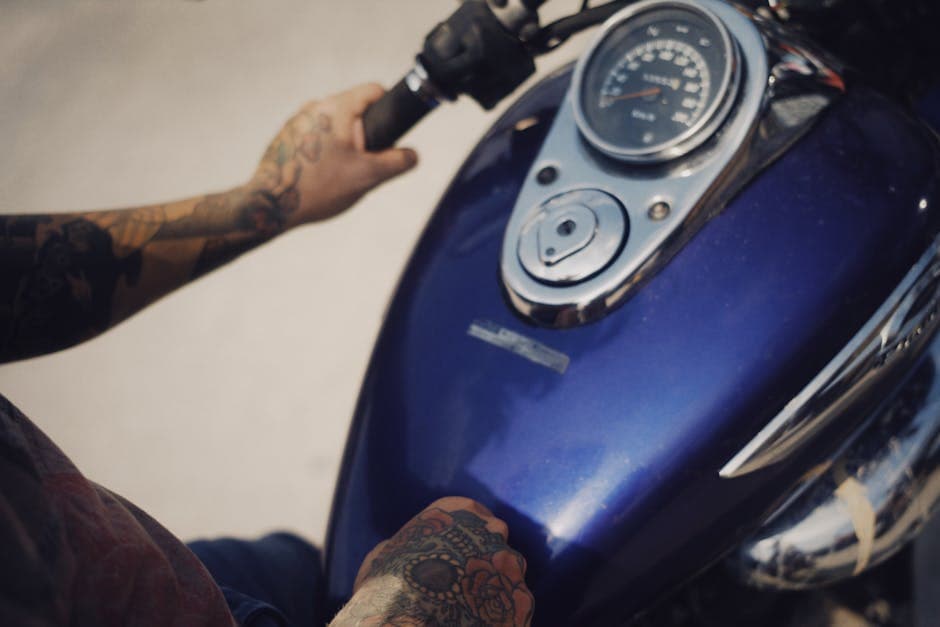 Baroque Biker visual inspiration with lace