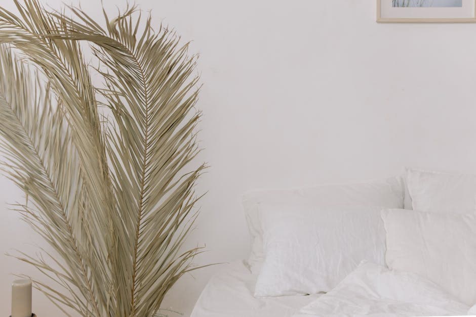 Boho Scandinavian moodboard image showing wood