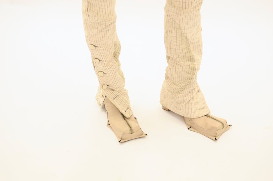 Brutalist Avant-Garde visual inspiration with heavy duty cotton