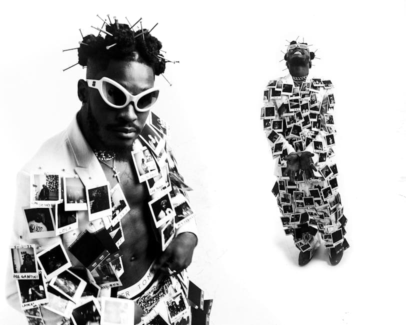 Brutalist Avant-Garde outfit example featuring metal