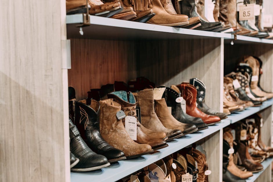 Coastal Cowboy Chic aesthetic example featuring distressed leather