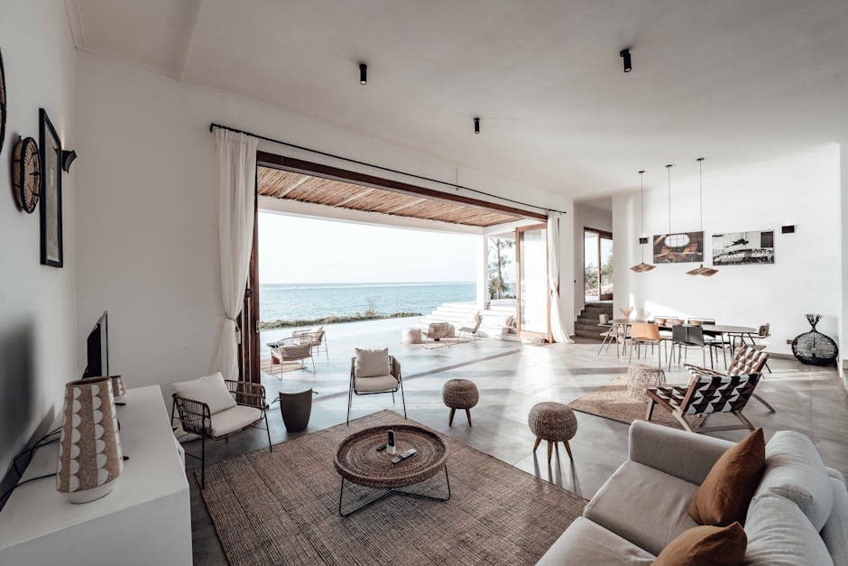 Coastal Cowboy Chic aesthetic idea with seashells
