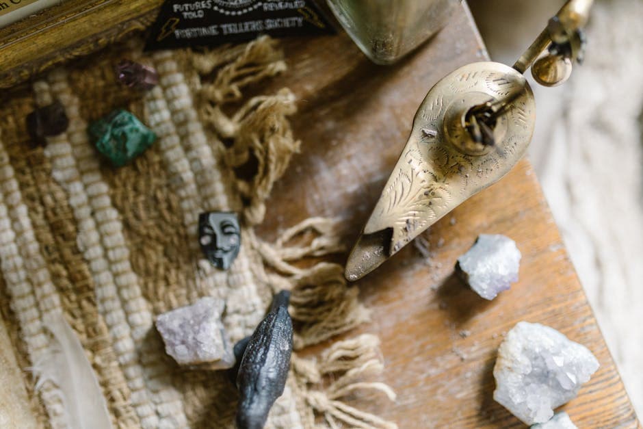 Crystal Core Design visual inspiration with selenite