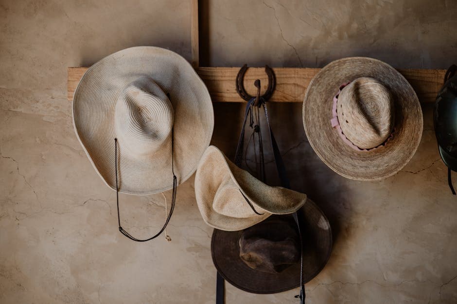 Desert Deco Ranch aesthetic idea with woven wool