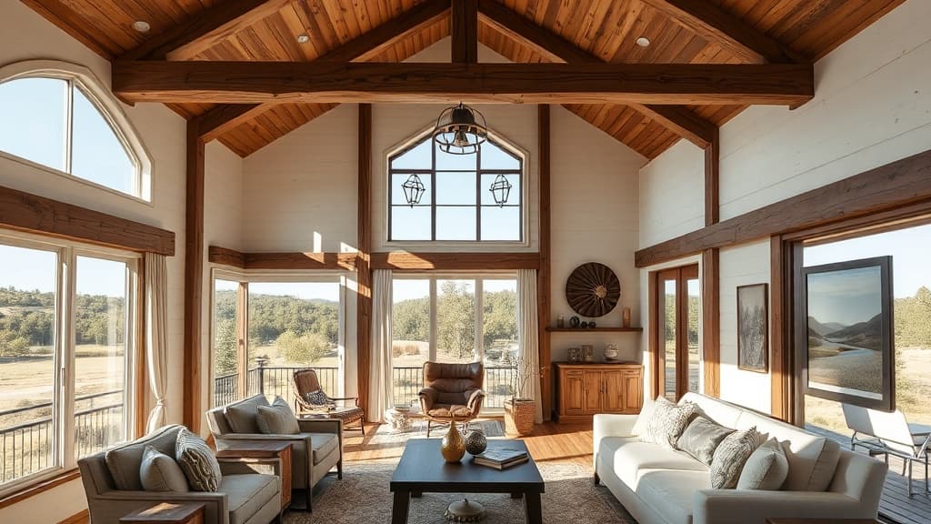 Desert Deco Ranch moodboard image showing leather