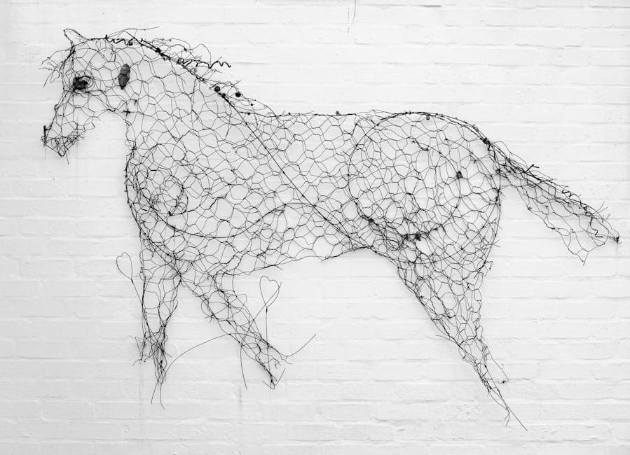 Equine Art Deco moodboard image showing wood