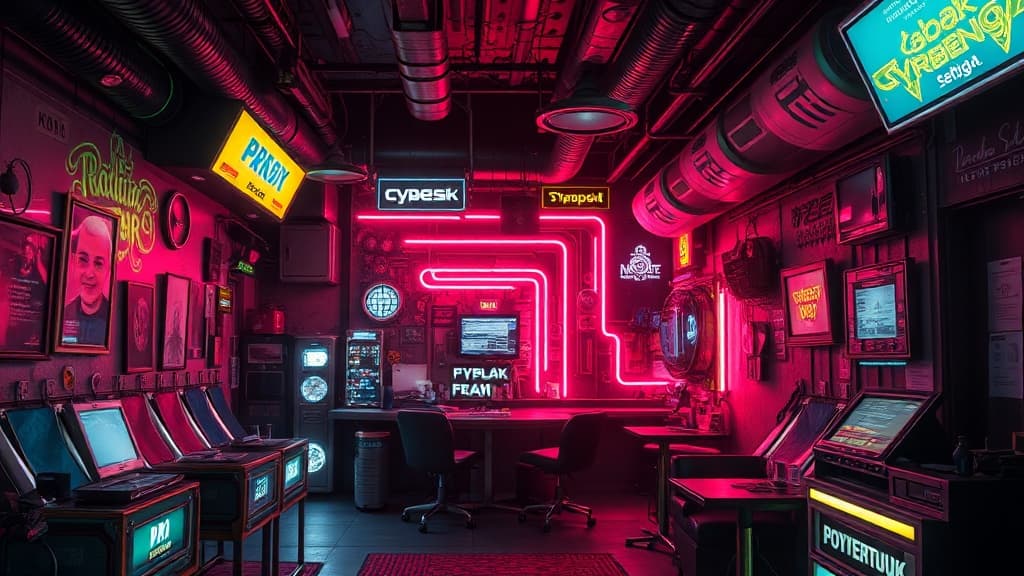 Equine Cyberpunk aesthetic example featuring horsehair