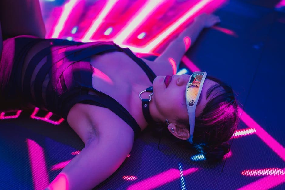 Ethereal Rave outfit example featuring chiffon