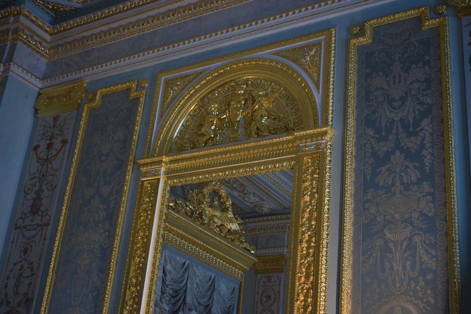 Gilded Age Opulence aesthetic example featuring marble