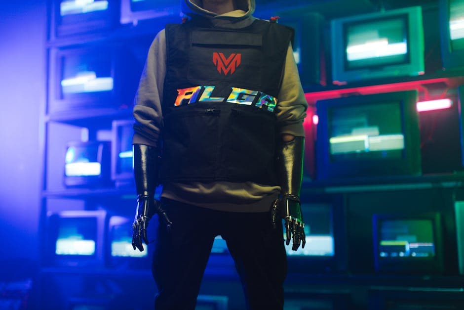 Gothic Cyberpunk visual inspiration with leather (8)