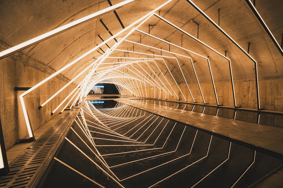 Nautical Cyberpunk visual inspiration with corrugated steel