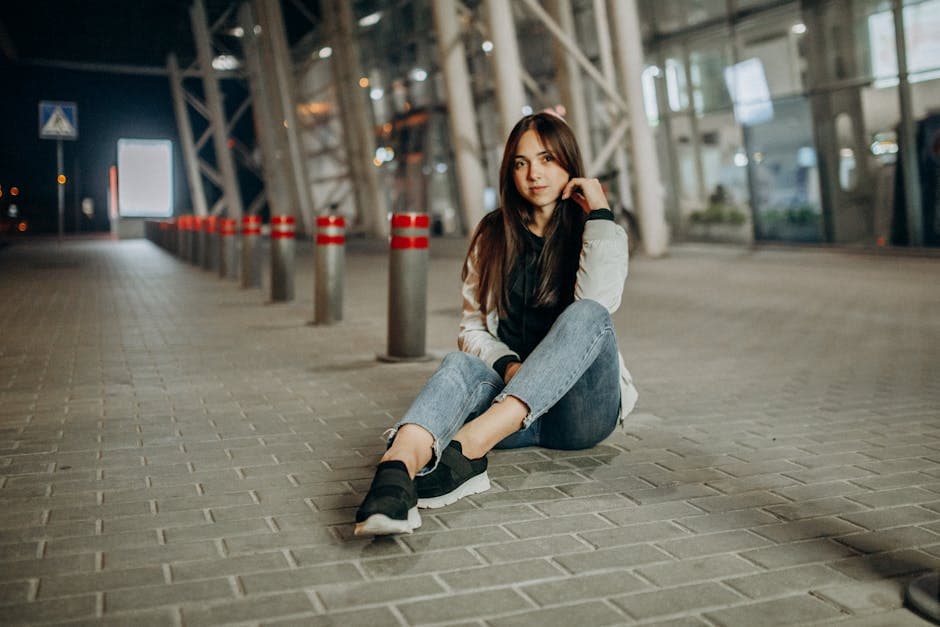 Post-Agrarian Chic outfit idea with denim