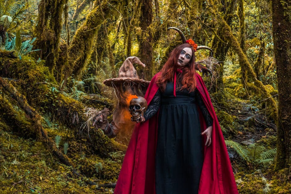 Prairie Witch Aesthetic visual inspiration with leather