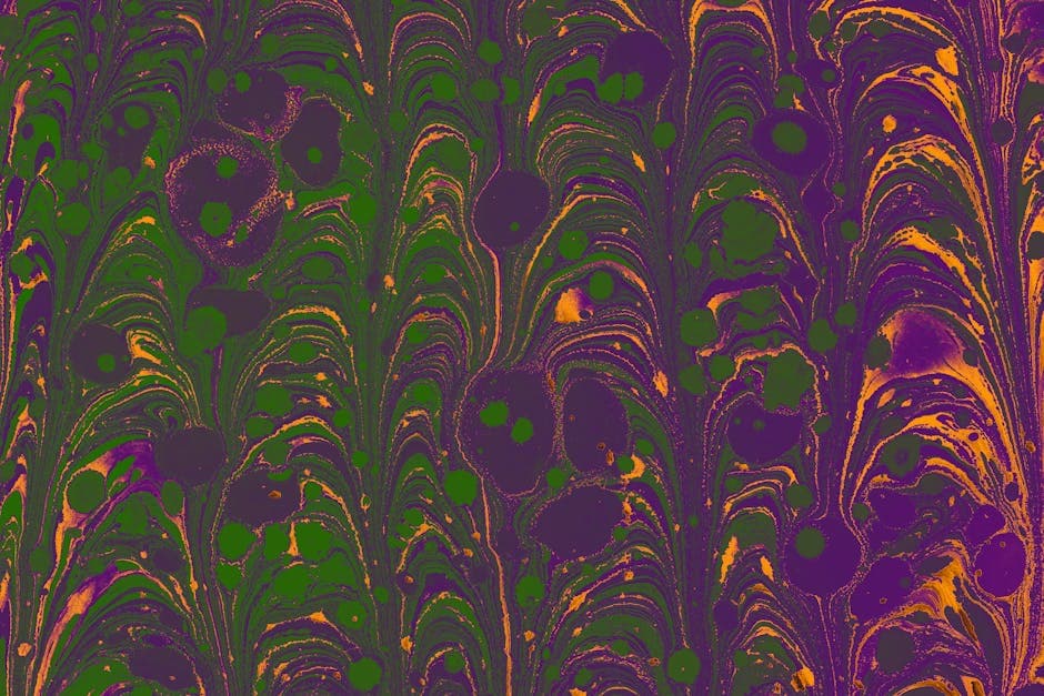 Psychedelic Deco aesthetic example featuring shag