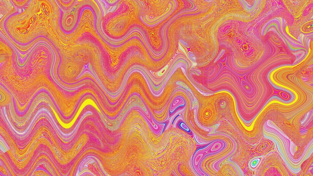 Psychedelic Deco moodboard image showing silk (6)