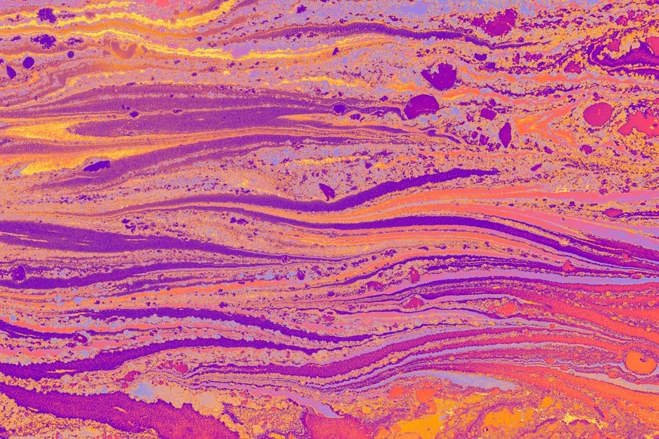 Psychedelic Modernism aesthetic example featuring lava lamp flow
