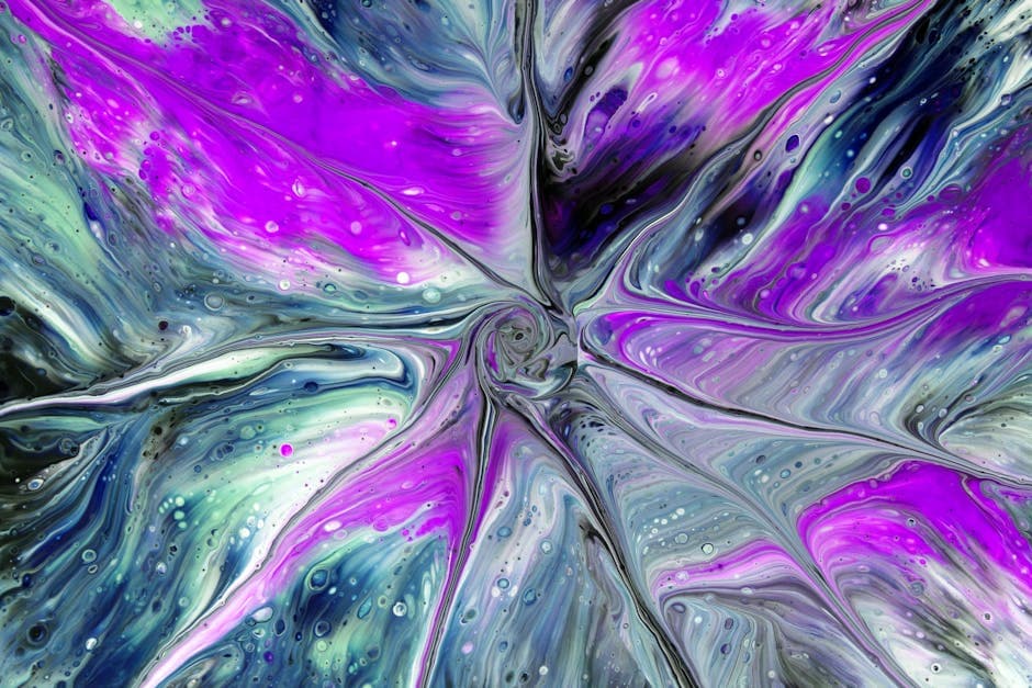 Psychedelic Modernism aesthetic idea with velvet