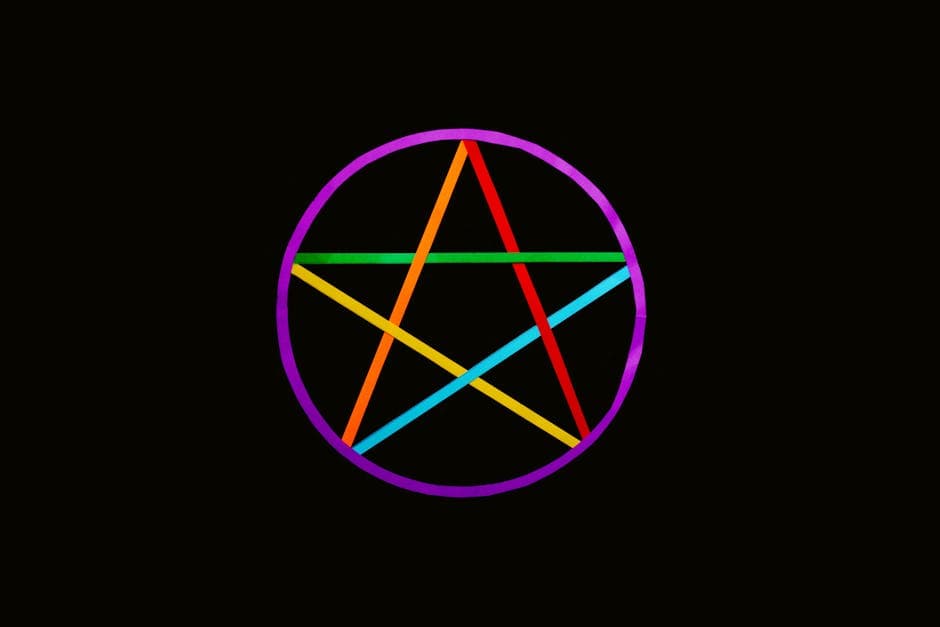 Psychedelic Space Age visual inspiration with iridescent film