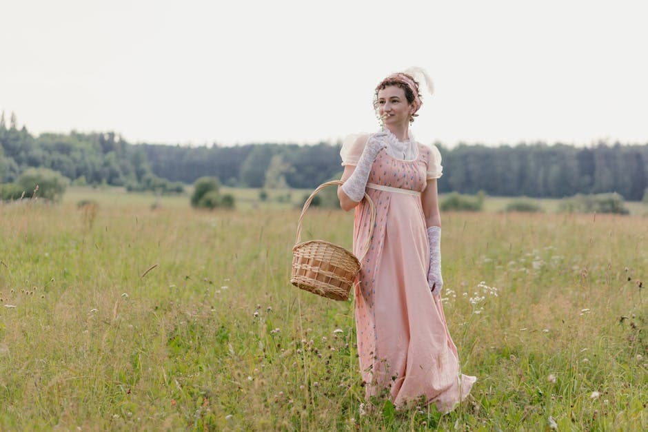 Regency Witchcore outfit idea with linen