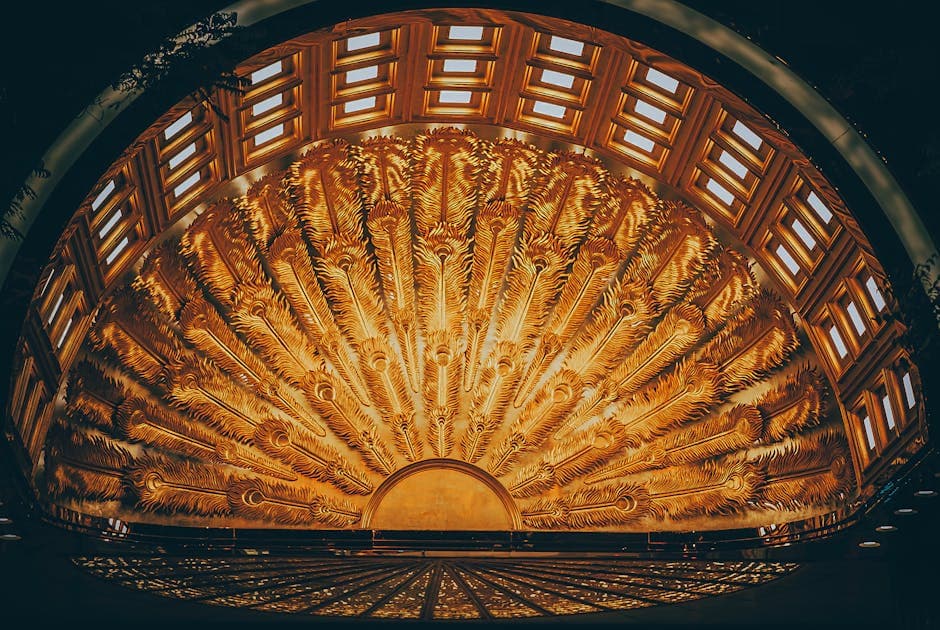 Solarpunk Deco visual inspiration with bamboo
