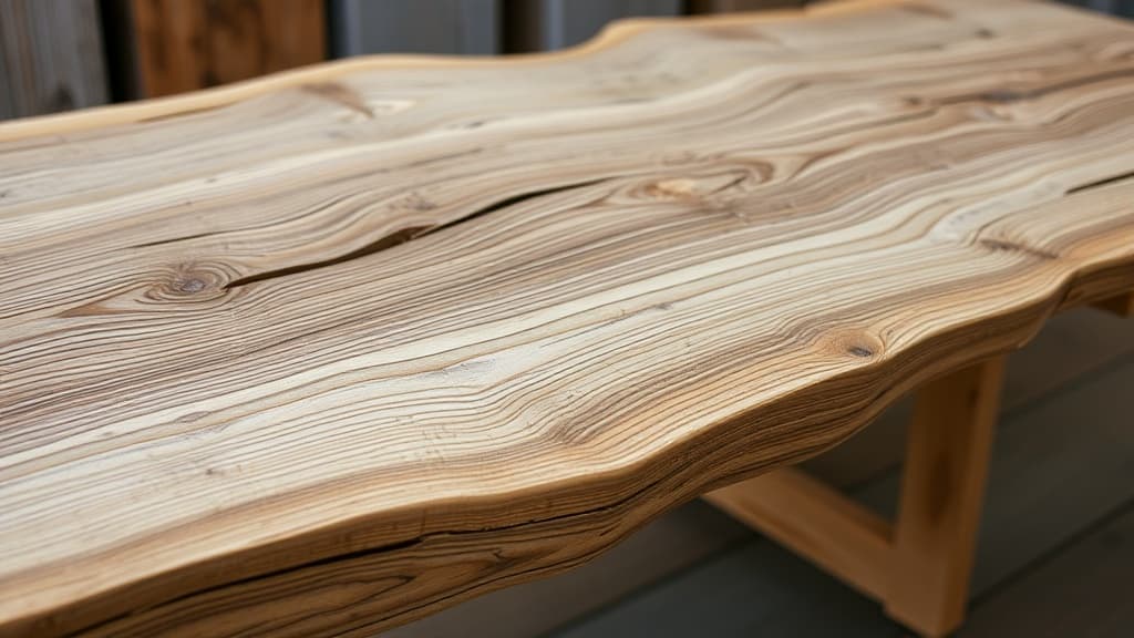 Solarpunk Deco moodboard image showing reclaimed wood