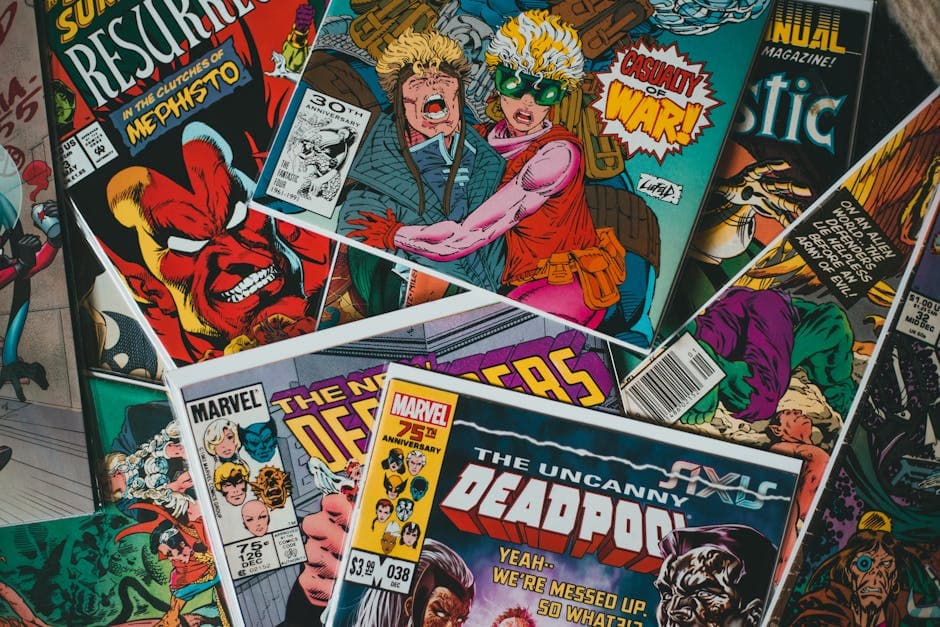 Afrofuturism Comic Book visual inspiration with futuristic technology